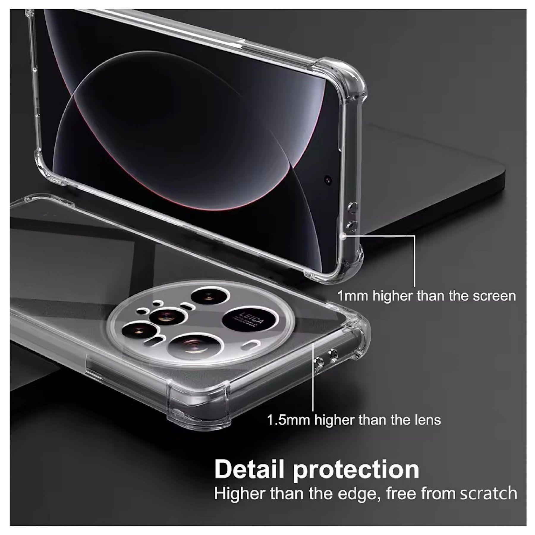 Carcasa Transparente Reforzada Para Xiaomi 15 Ultra-5