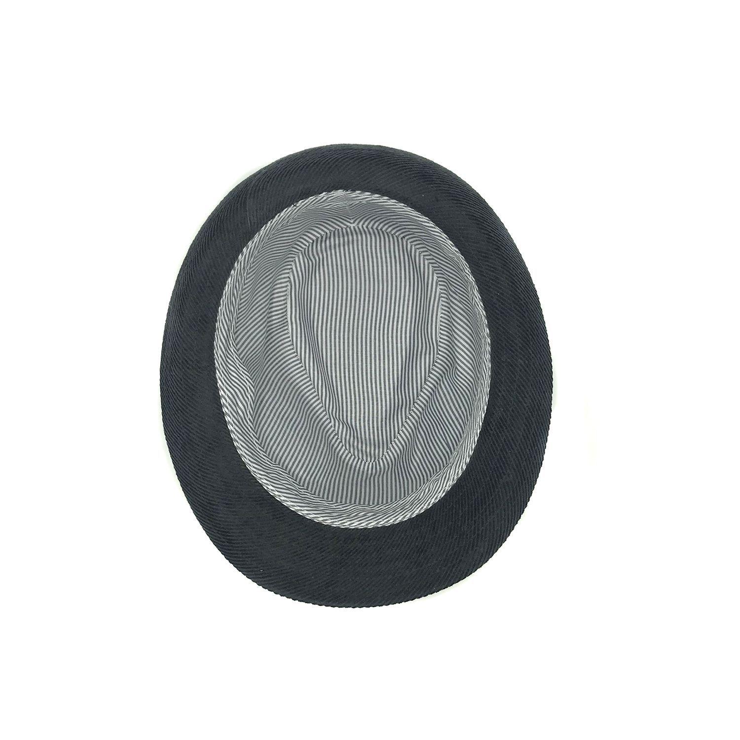 Sombrero Inglés Corduroy Gris Talla M-2
