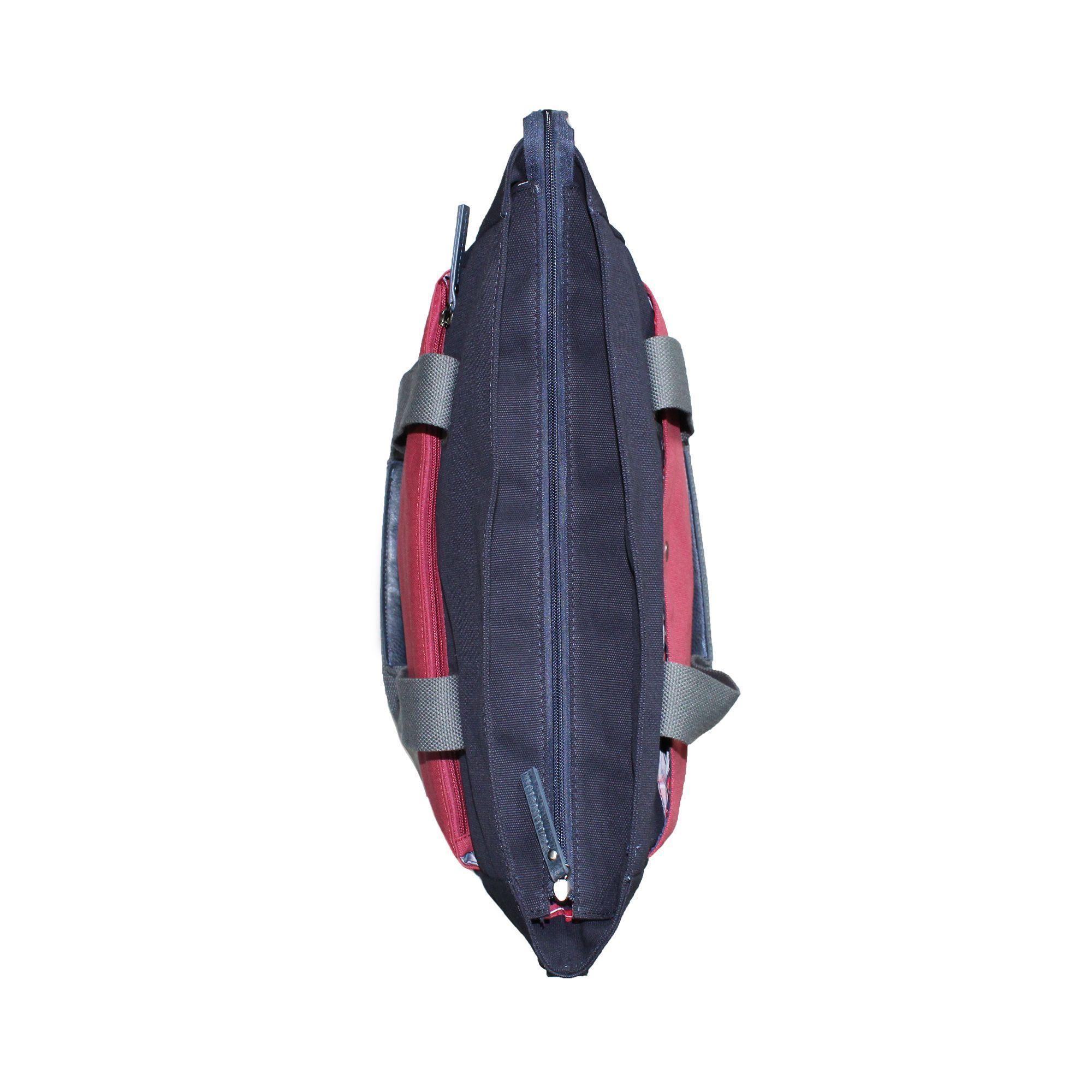 BOLSO TOTE BAG RED/NAVY ART. 954-1-5