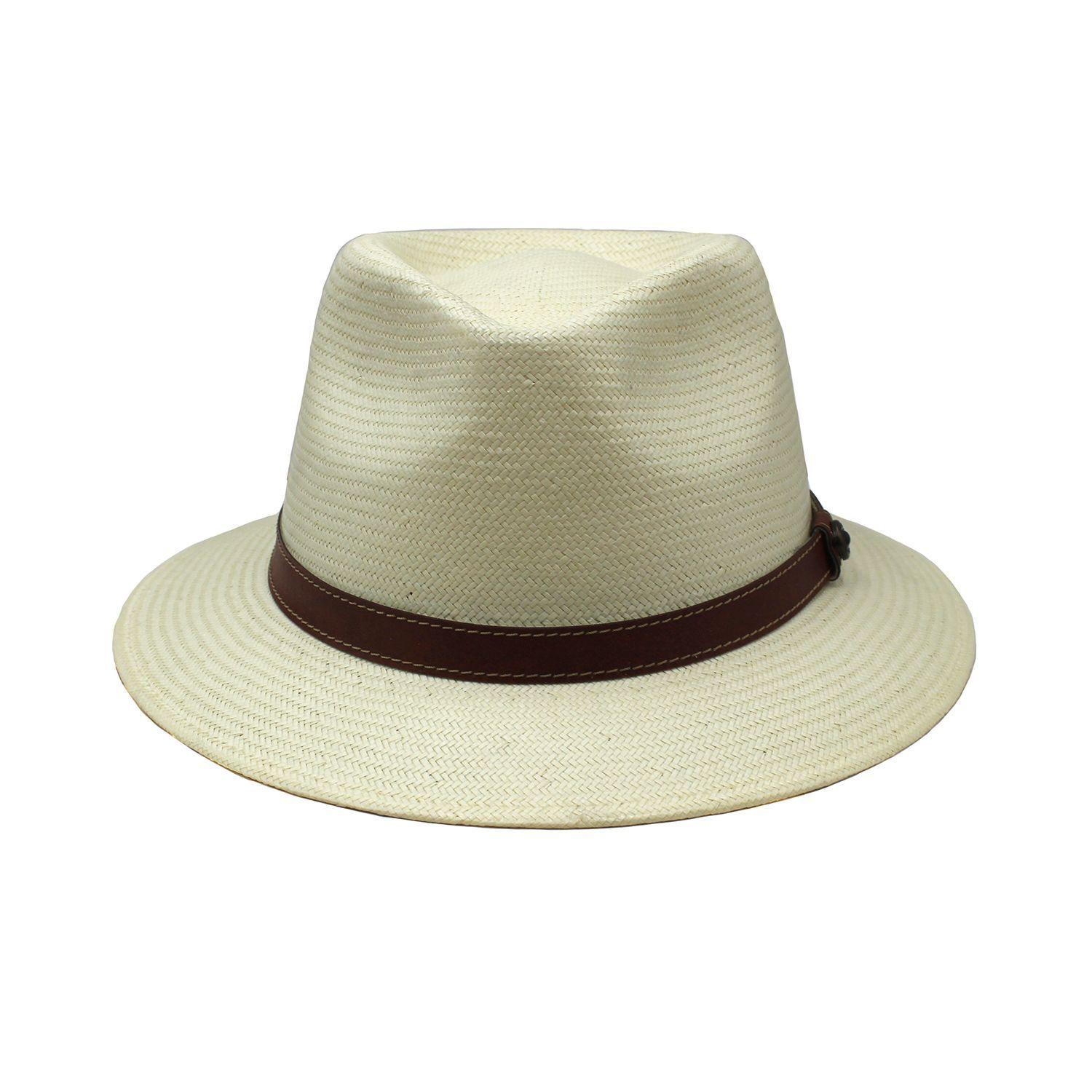 Sombrero Palermo Natural Talla S/M-0