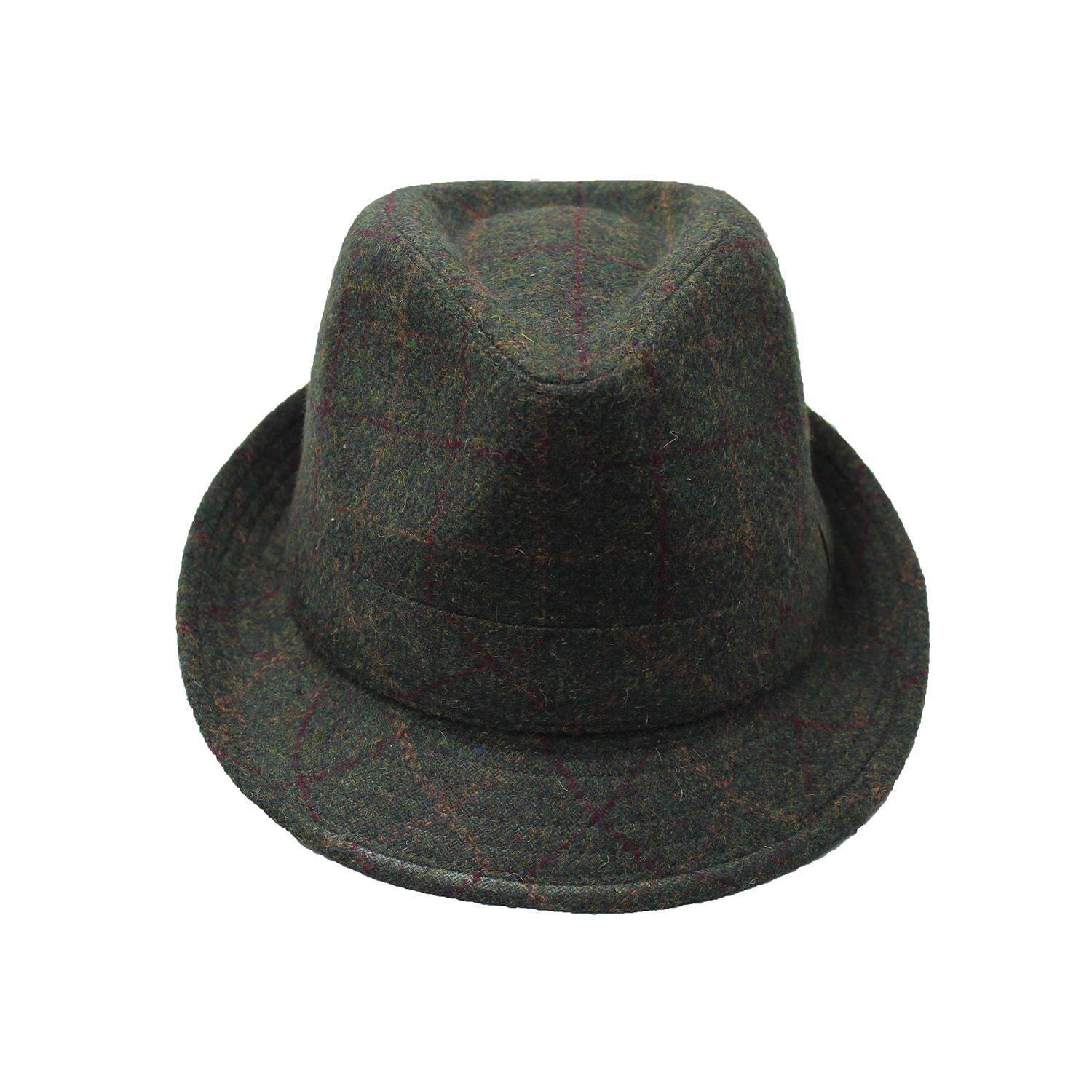 Sombrero Inglés Fantasía Verde  Talla S/M-0