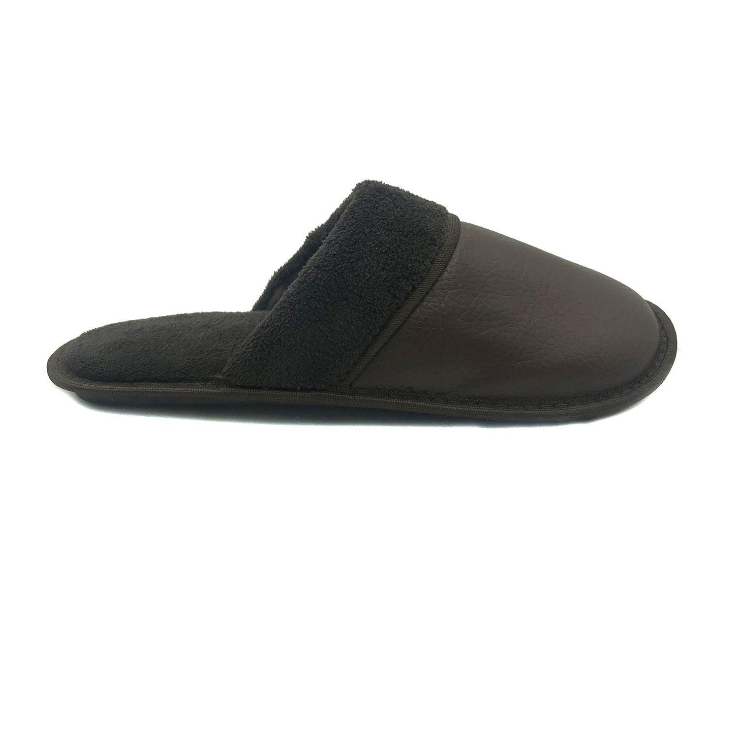 Pantufla de Descanso Café-0