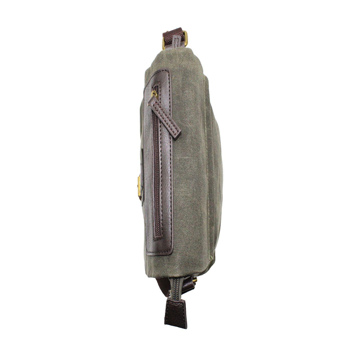 Bolso Hombro Olive-Brown ART. 972-6-4