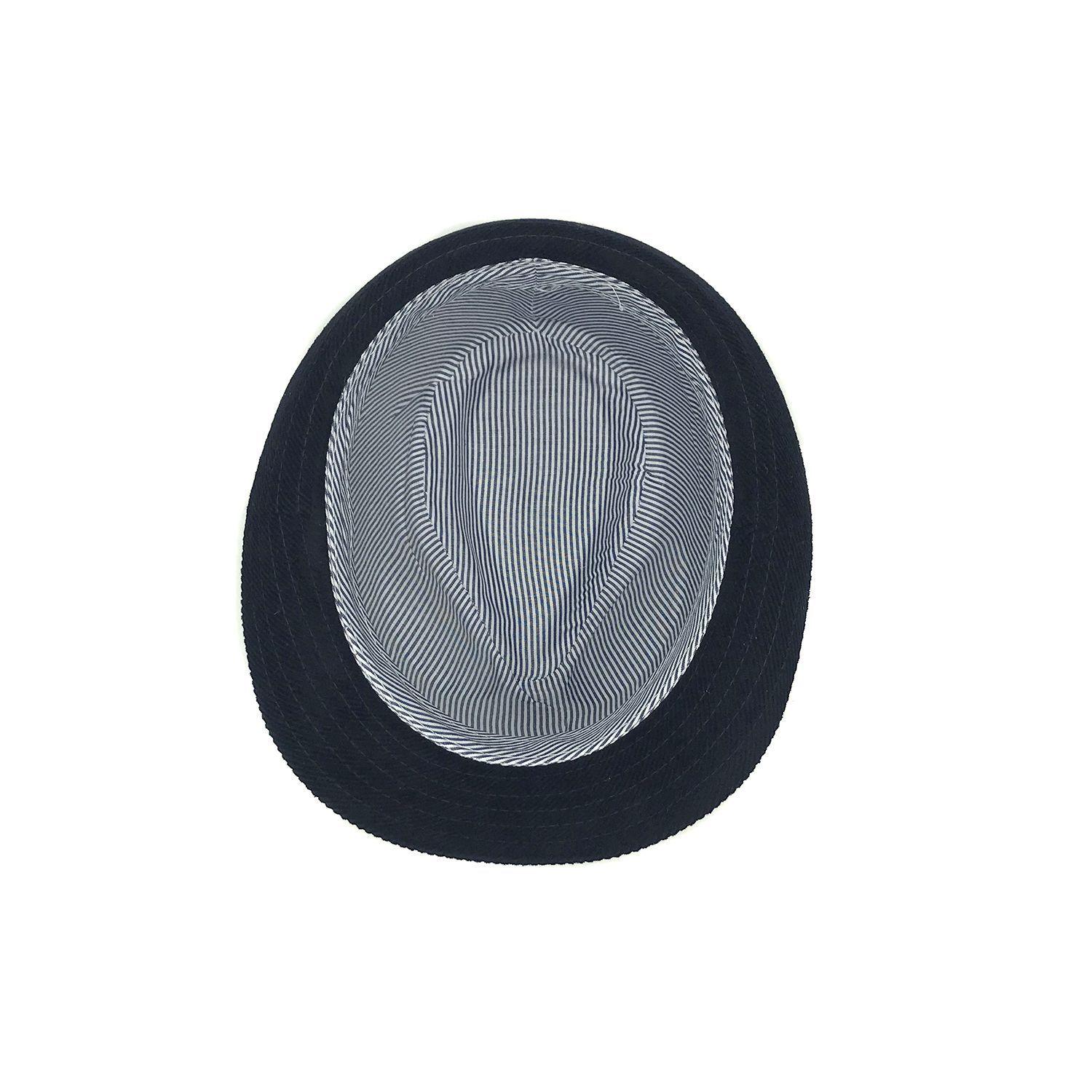 Sombrero Inglés Corduroy Azul Marino Talla S-2