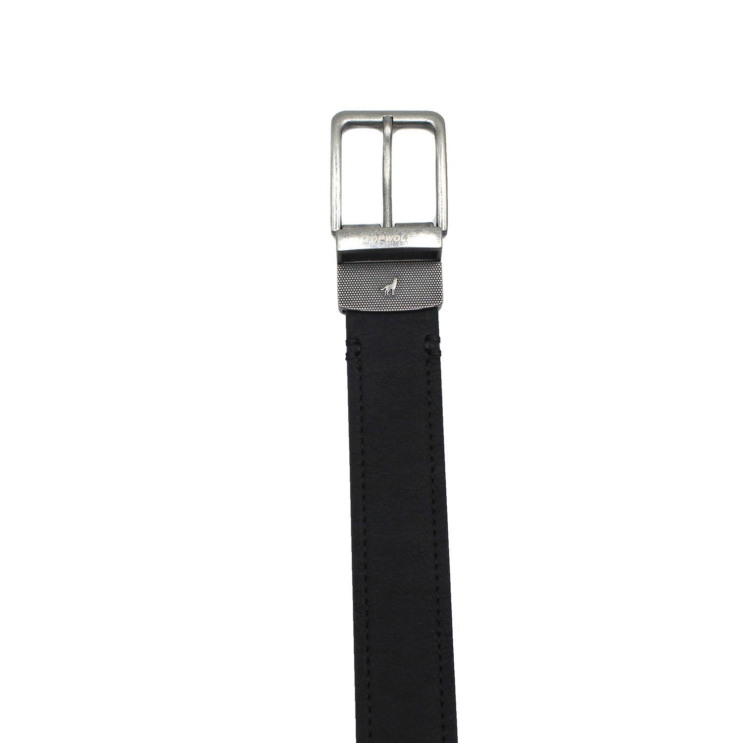 Cinturón Reversible Negro/Gris 4,0 cm V6 Talla 115-2