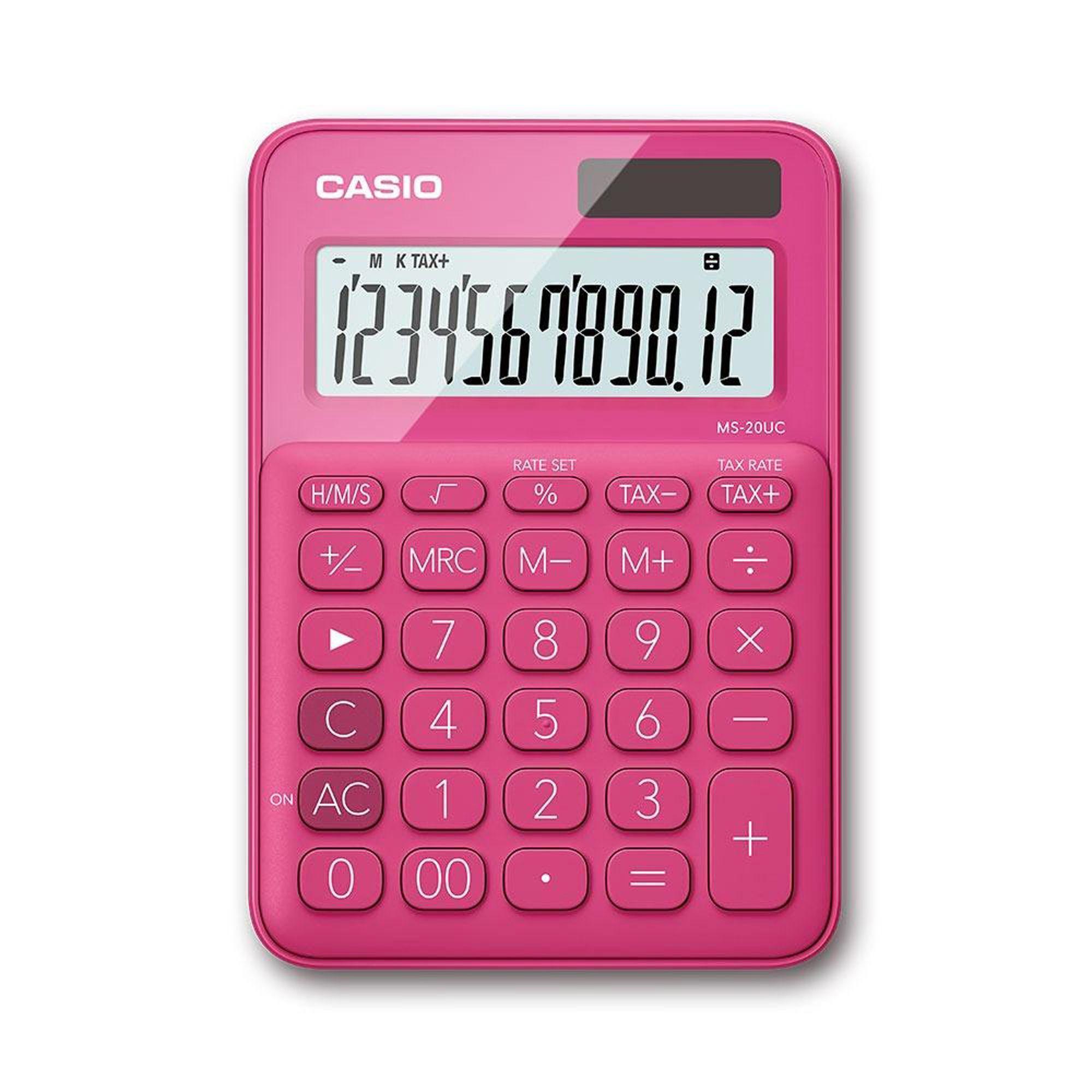 Calculadora Casio MS-20UC-RD-0