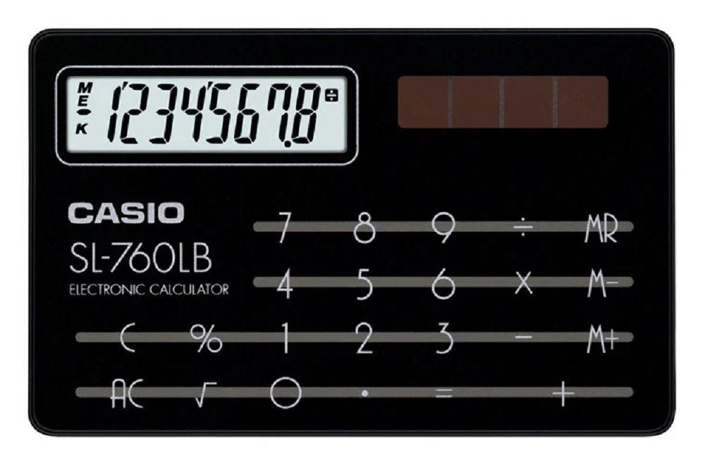 Calculadora Casio SL-760LBBK-0