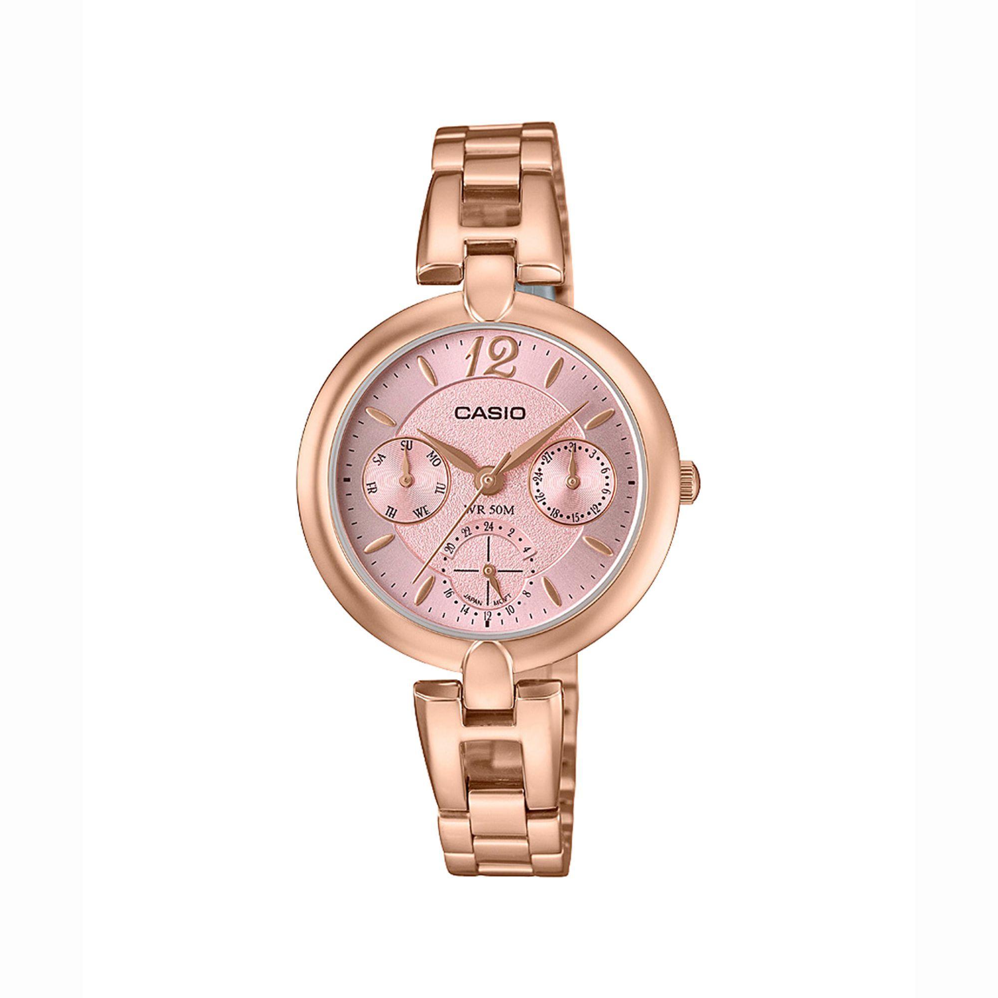 Reloj Casio Mujer Negro LTP-E401PG-4AVDF-0