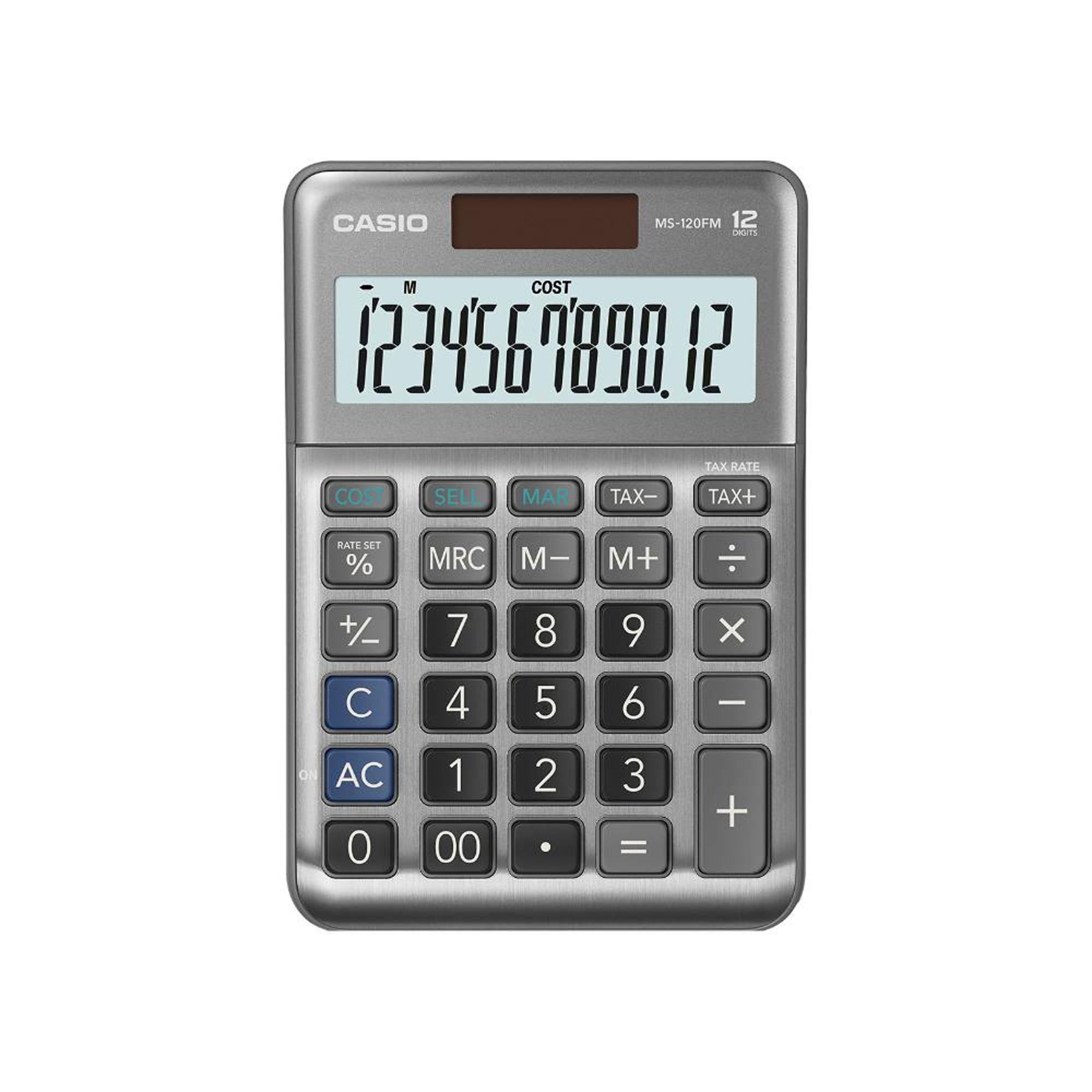 Calculadora Casio MS-120FM-W-0