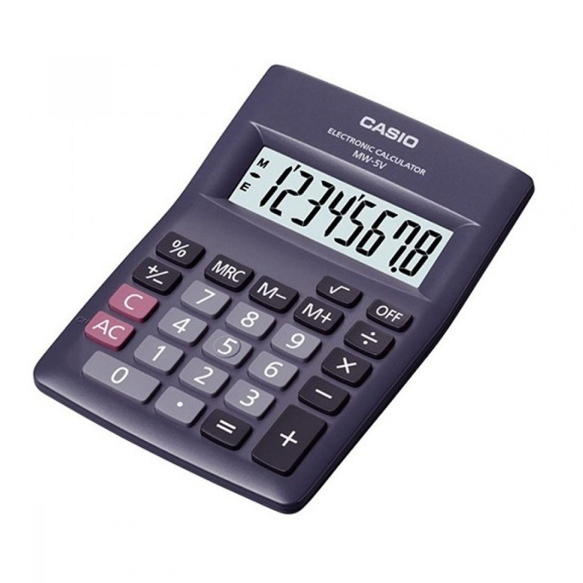 Calculadora Casio MW-5VBK-0