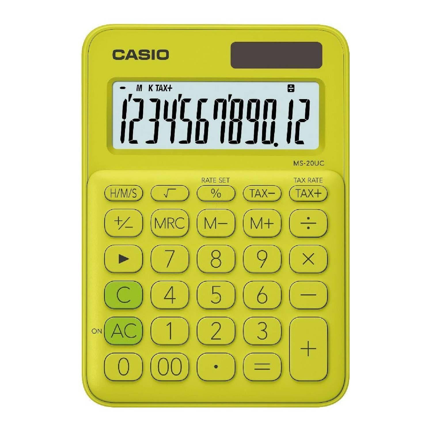 Calculadora Casio MS-20UC-YG-1