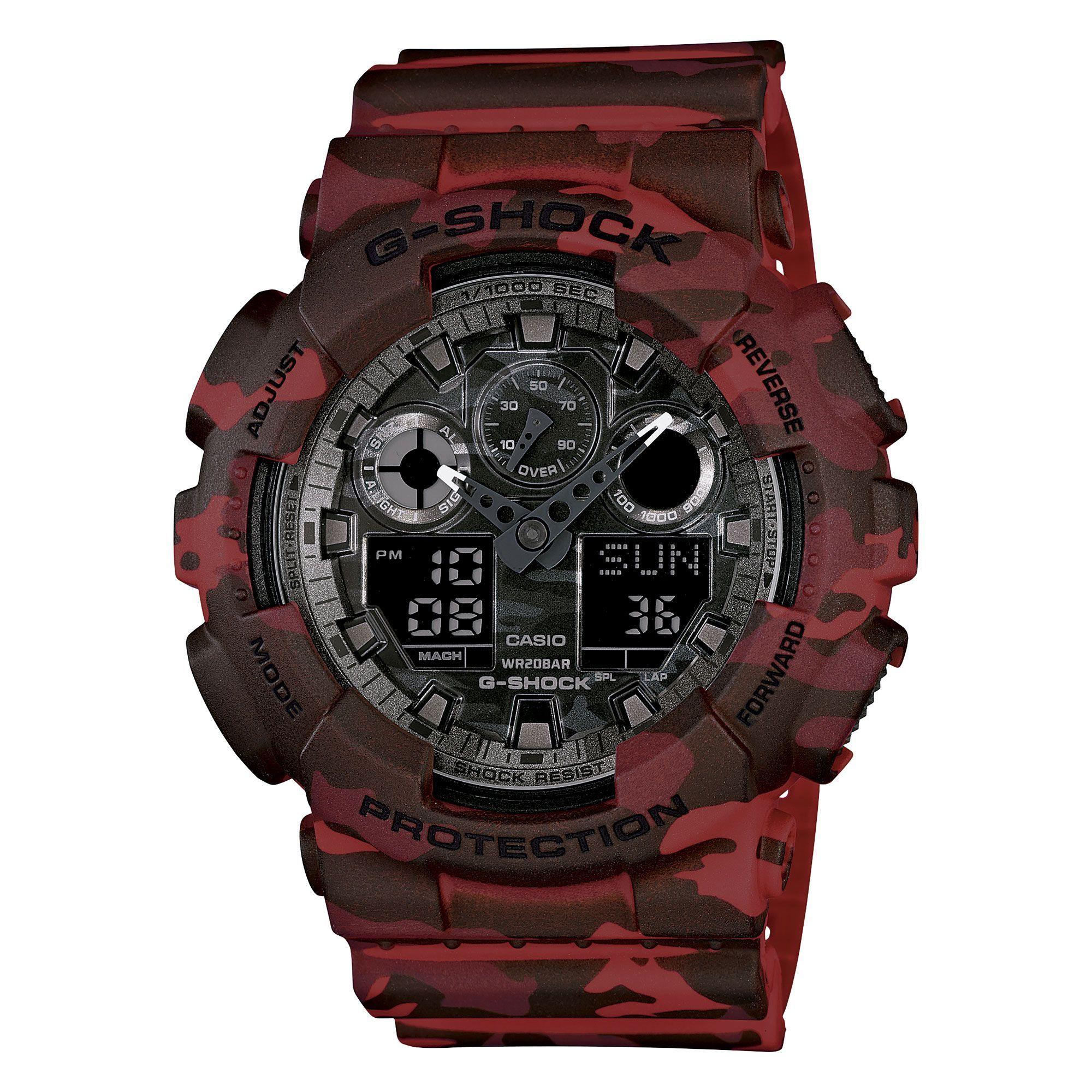 Reloj G-Shock Hombre GA-100CM-4ADR-0