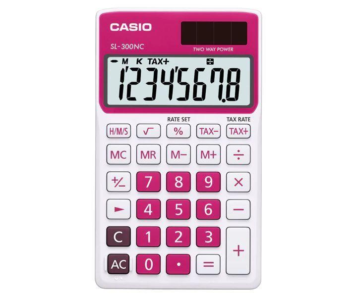 Calculadora Casio SL-300NC-RD-S-DH-0
