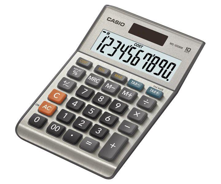 Calculadora Casio MS-100BM-W-0