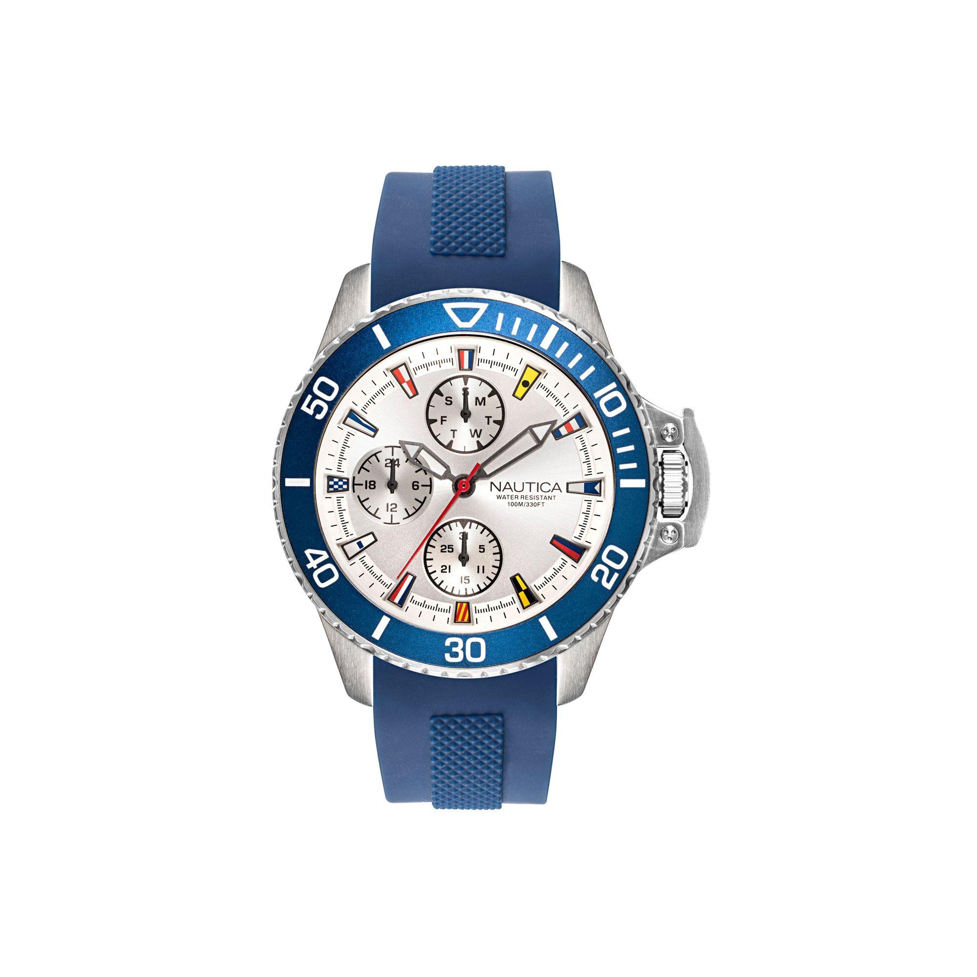 Reloj Nautica Hombre Azul NAPBSP901-0