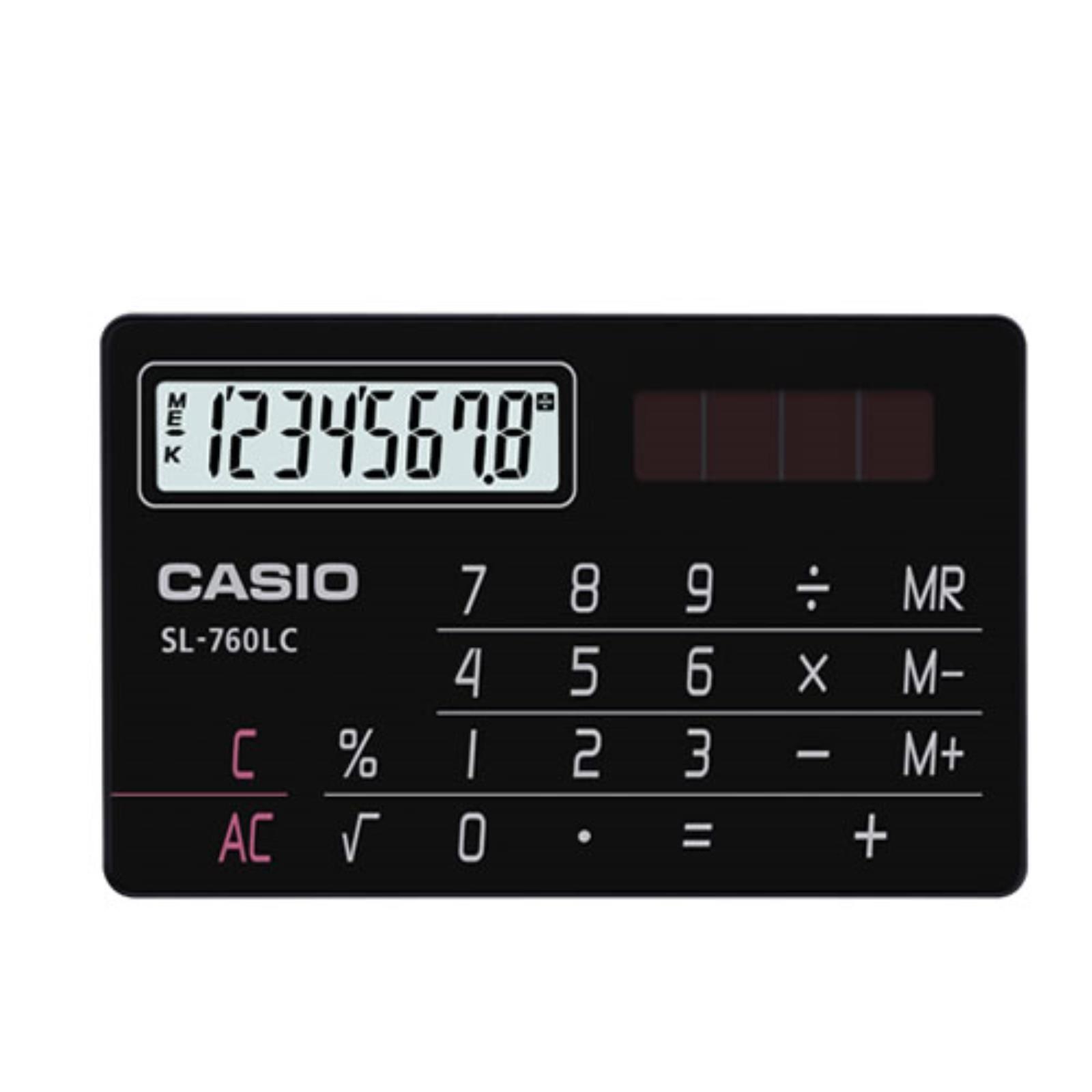 Calculadora Casio SL-760LC-BK-W-DH-0