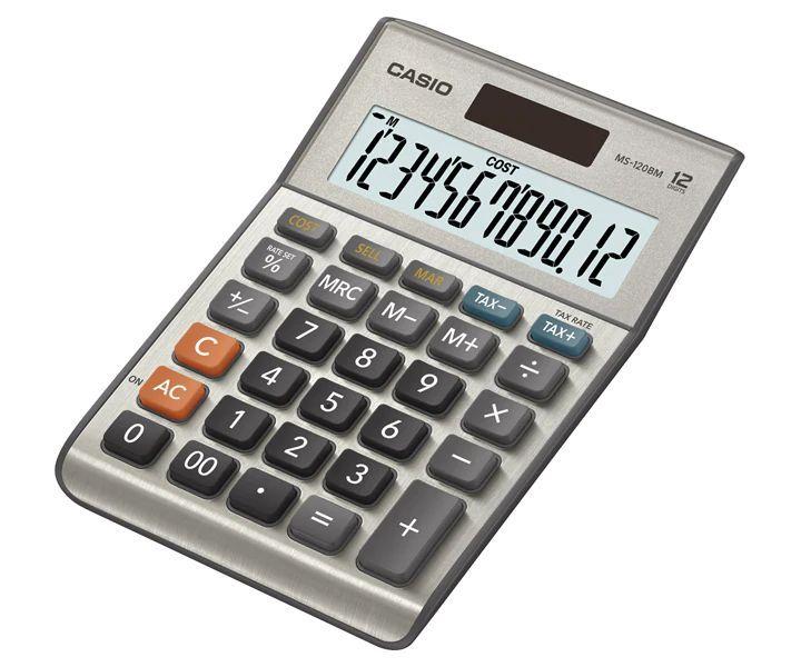Calculadora Casio MS-120BM-W-DH-0
