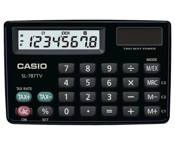 Calculadora Casio SL-787TVBK-0