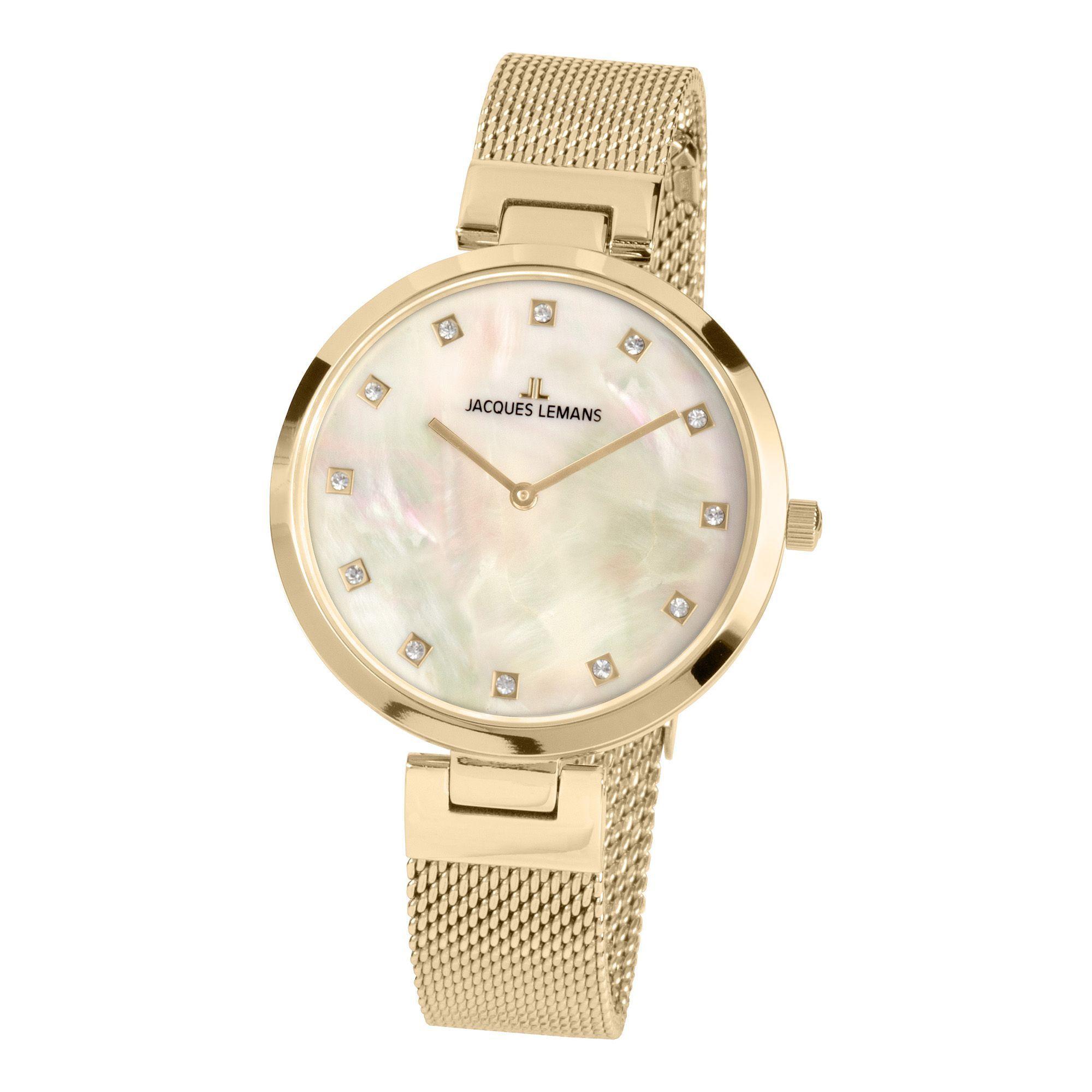 Reloj Jacques Lemans Mujer Dorado 1-2001D-0