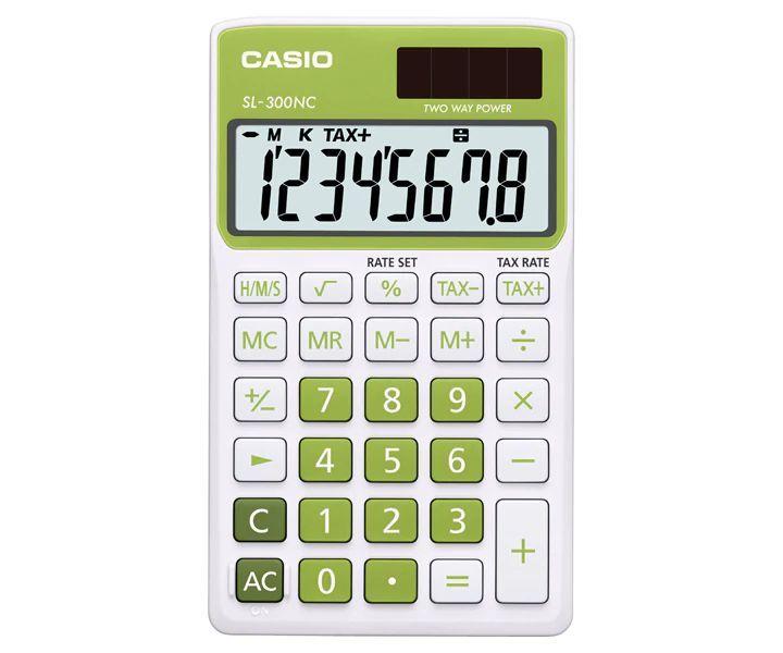 Calculadora Casio SL-300NC-GN-S-DH-0