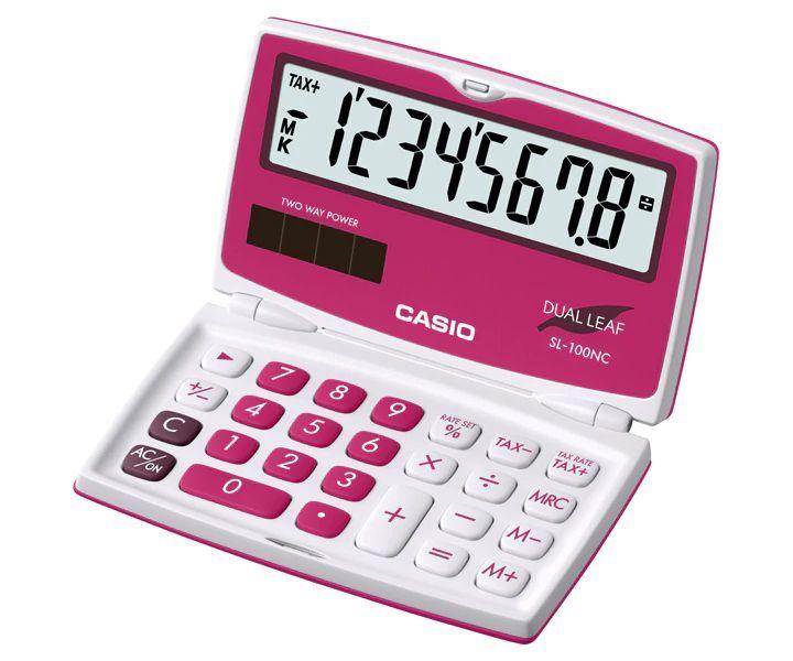 Calculadora Casio SL-100NC-RD-S-DH-0