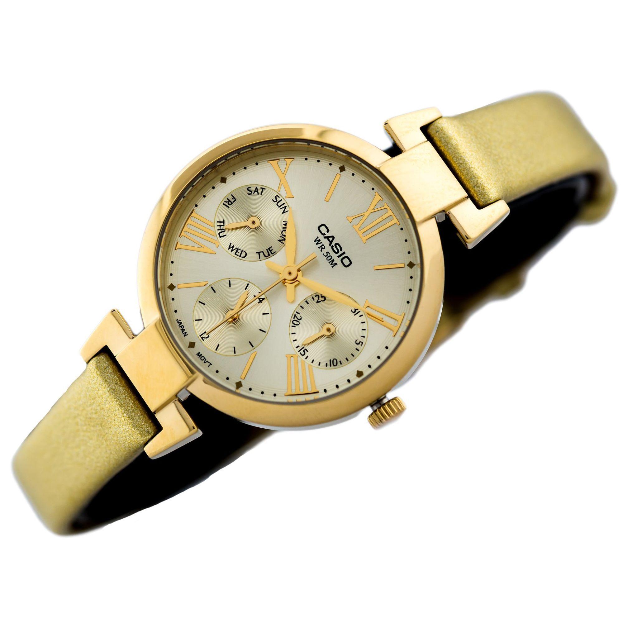 Reloj Casio Mujer Negro LTP-E404GL-9AVDF-1