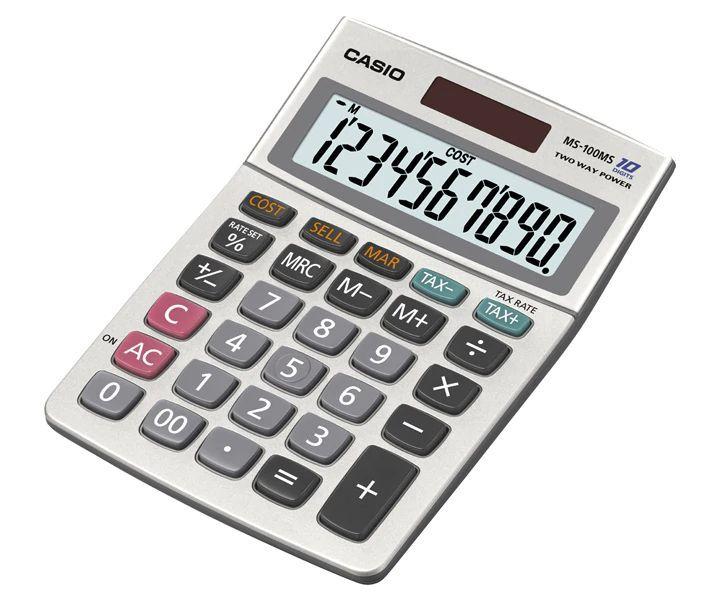 Calculadora Casio MS-100MS-0