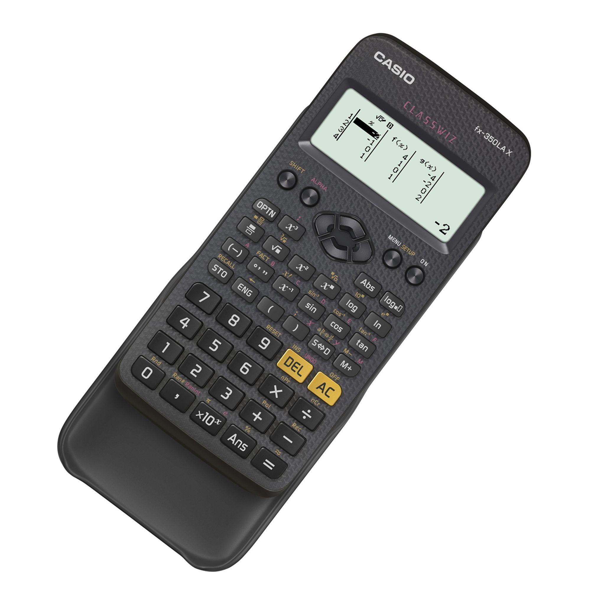 Calculadora Casio FX-350LAX-BK-W-DH-0