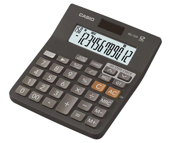 Calculadora Casio MJ-12D-W-DH-W-0
