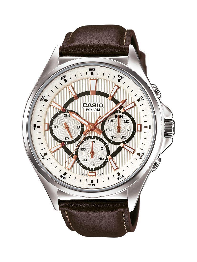 Reloj Casio Hombre MTP-E303L-7AVDF Clásico-0