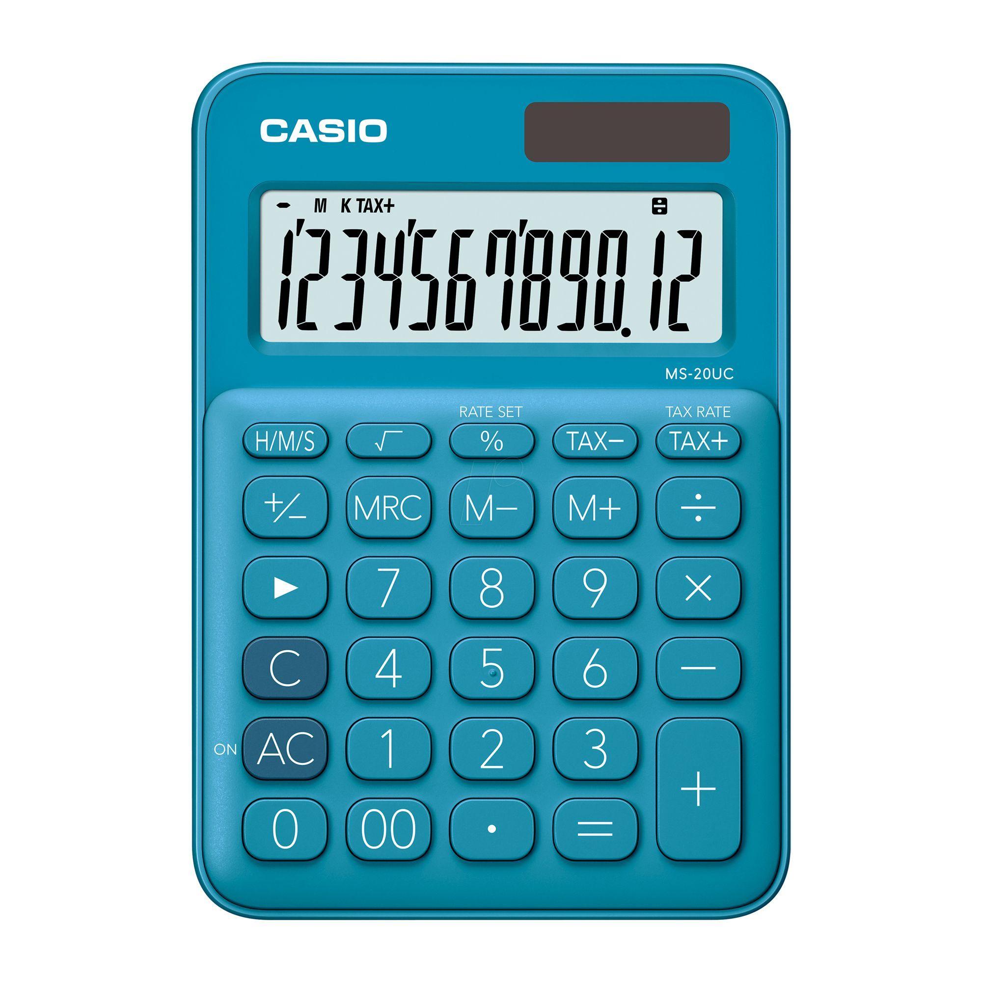 Calculadora Casio MS-20UC-BU-0