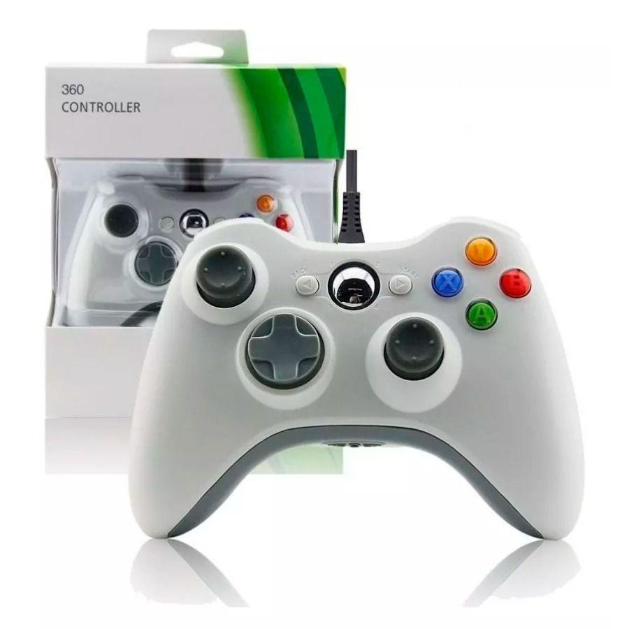 Control Alámbrico Cable De Xbox 360 PC USB-3