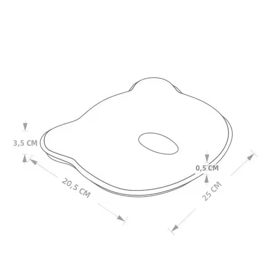 Almohada De Algodón Para Bebé Recién Nacidoa-1