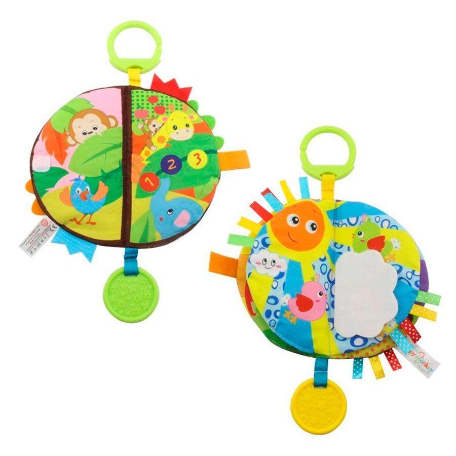 Libro De Tela Educativo 3D Con Mordedera Para Bebés-2
