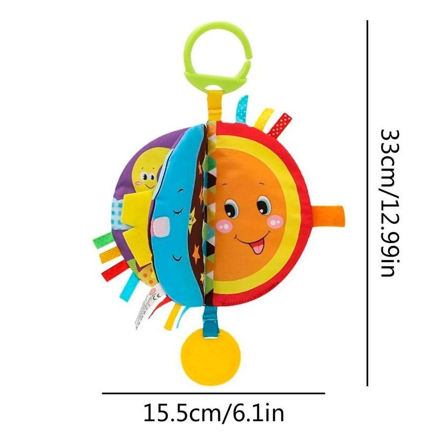 Libro De Tela Educativo 3D Con Mordedera Para Bebés-3