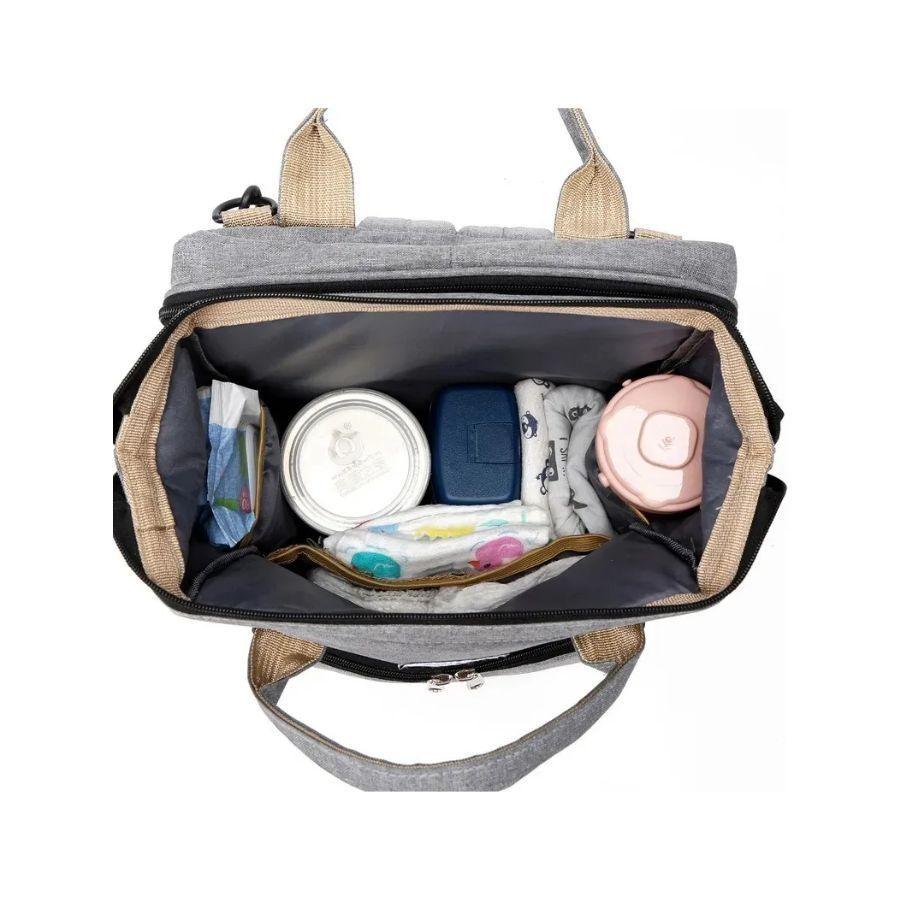 Pañalera Morral Tipo Cuna Multifuncional Para Bebé-3
