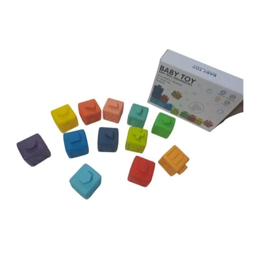 Set De Bloques Sensoriales Apilables 12 Piezas -2