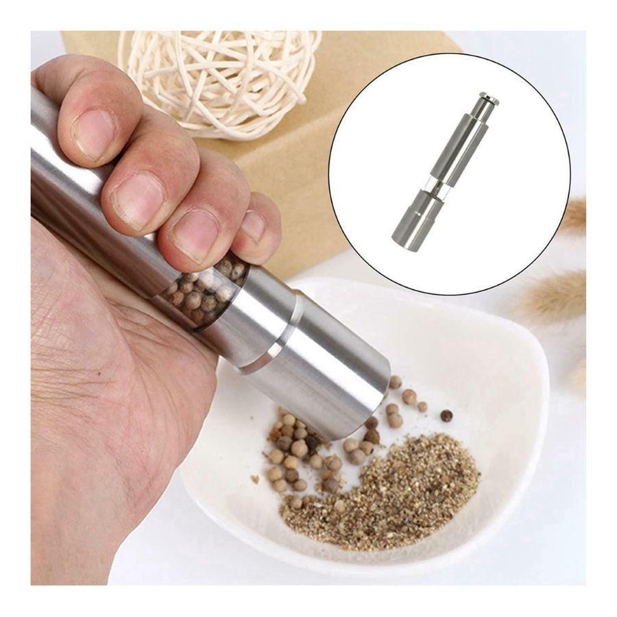 Molinillo De Pimienta Pimentero A Piston Acero Inoxidable-2