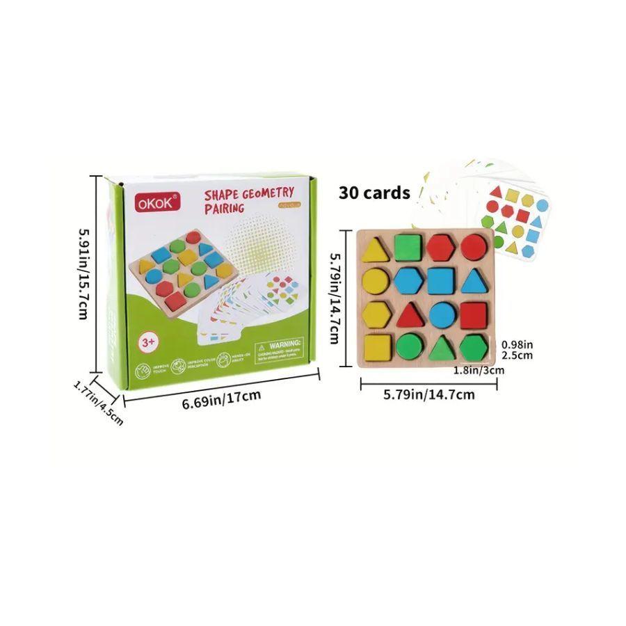 Juguete De Encaje Con Figuras Geométricas-3