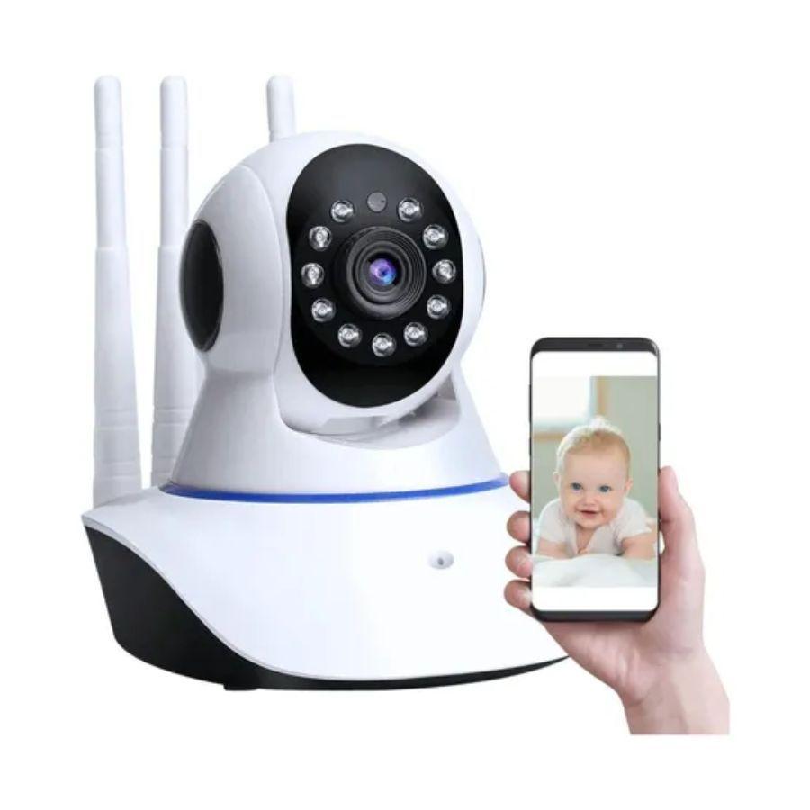 Video Baby Monitor Con Cámara Hd Noche Infrarrojo Visión-2