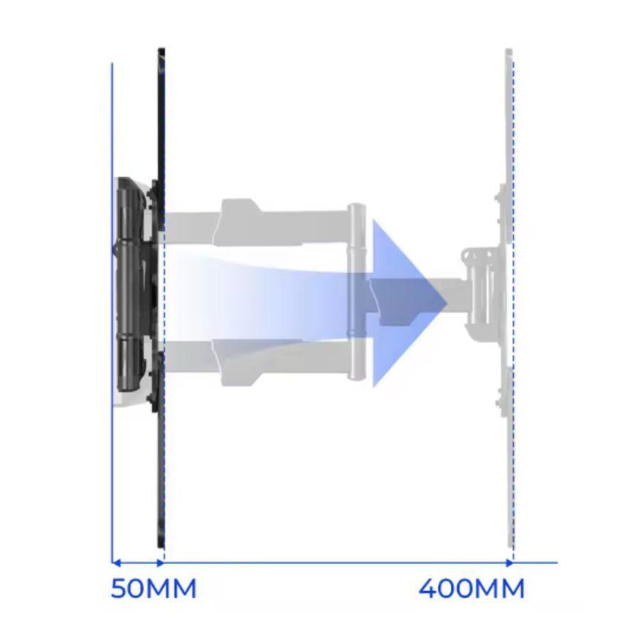 Soporte De Montaje De Pared De TV Universal De Perfil Bajo De 32 " 55" -3