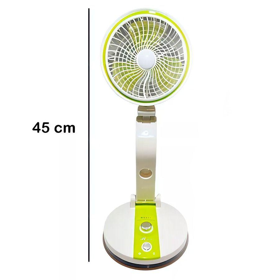 Ventilador De Escritorio Plegable Con Luz LED-2