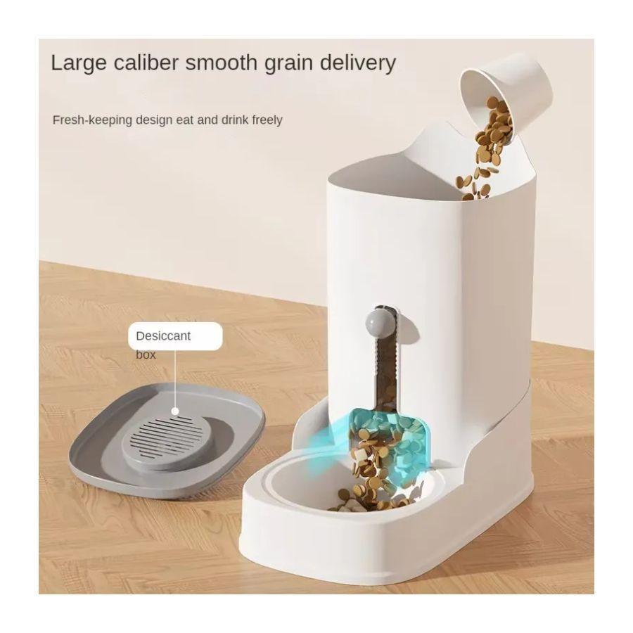Dispensador De Comida Para Perros Y Gatos -3