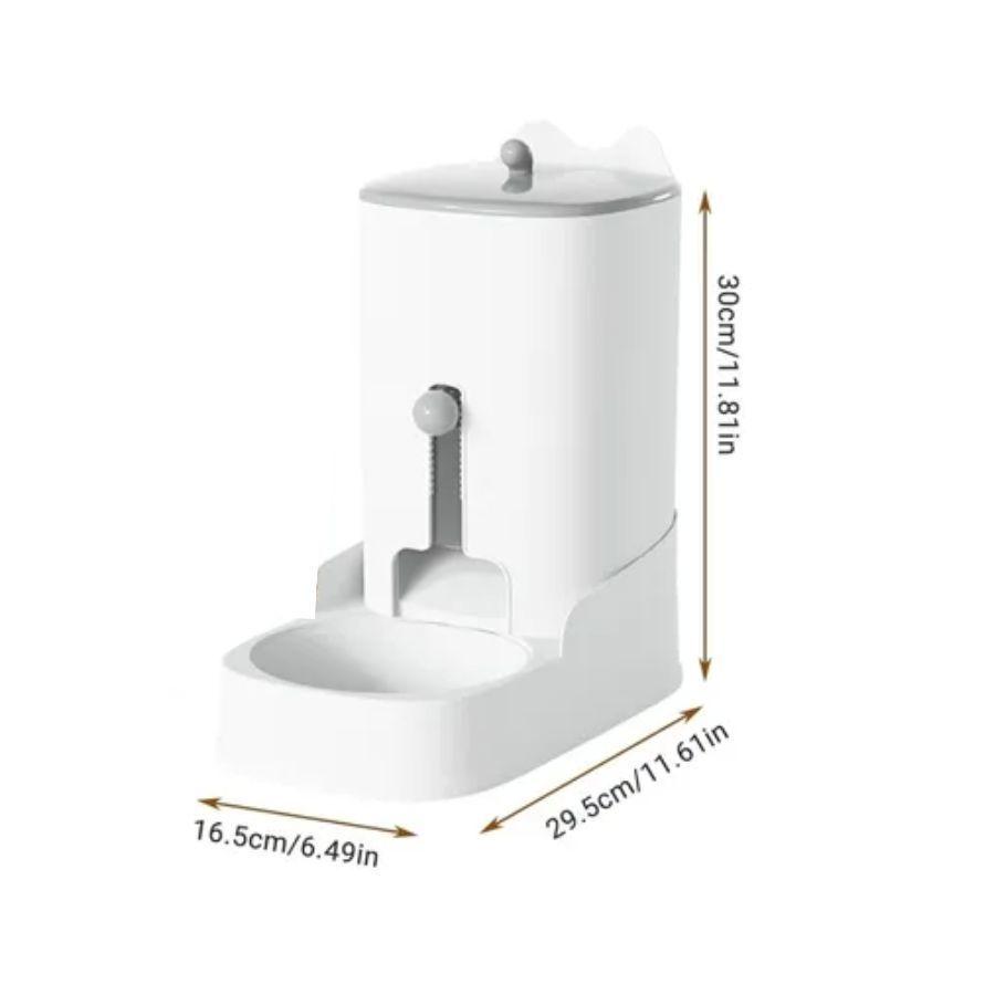 Dispensador De Comida Para Perros Y Gatos -4