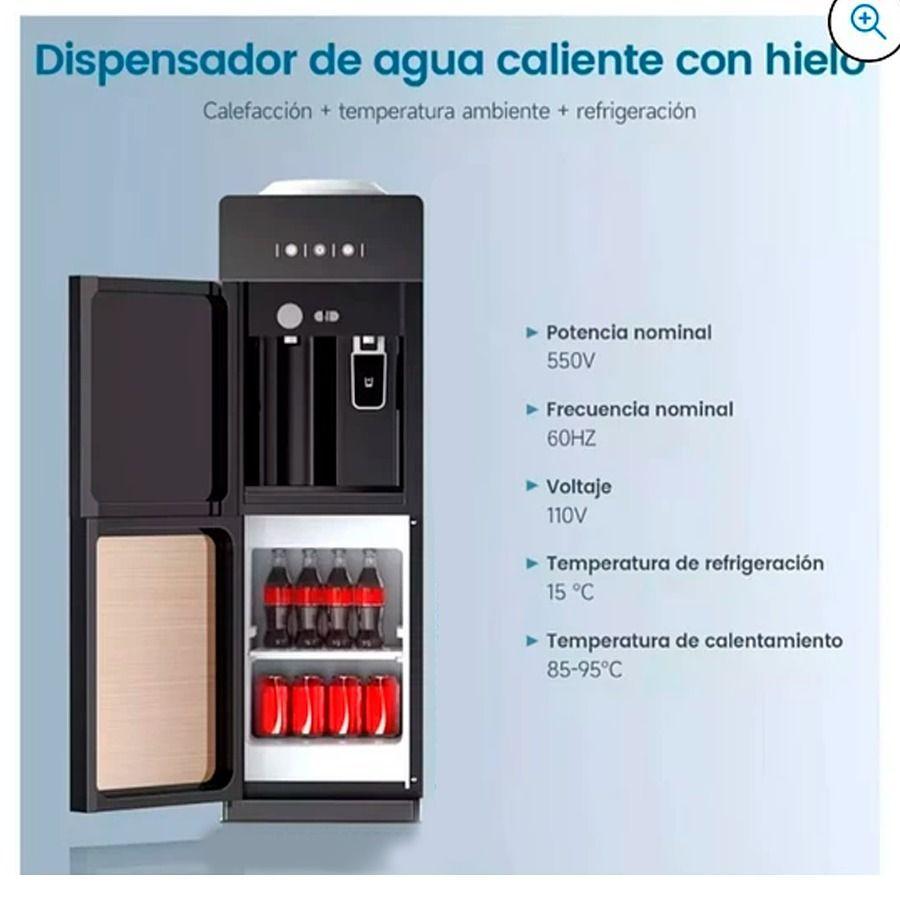 Dispensador De Agua Fria Y Caliente 20l Carga Oculta Dorado-3