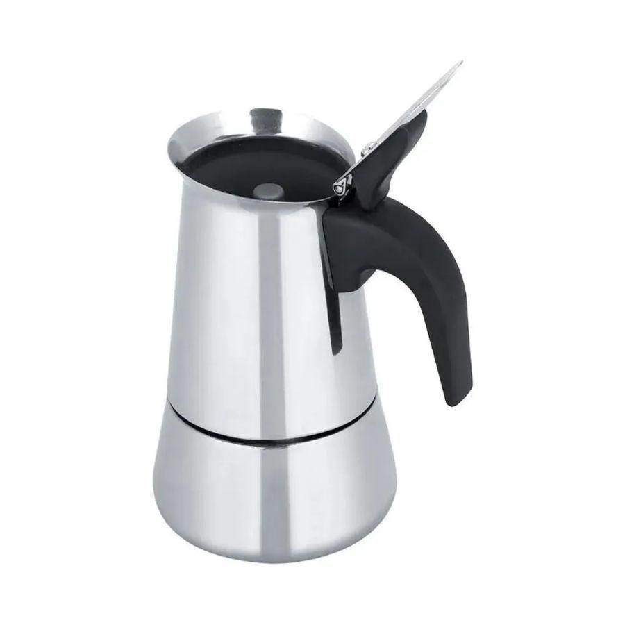 Cafetera Italiana Acero Inoxidable Capacidad 9 Tazas-3