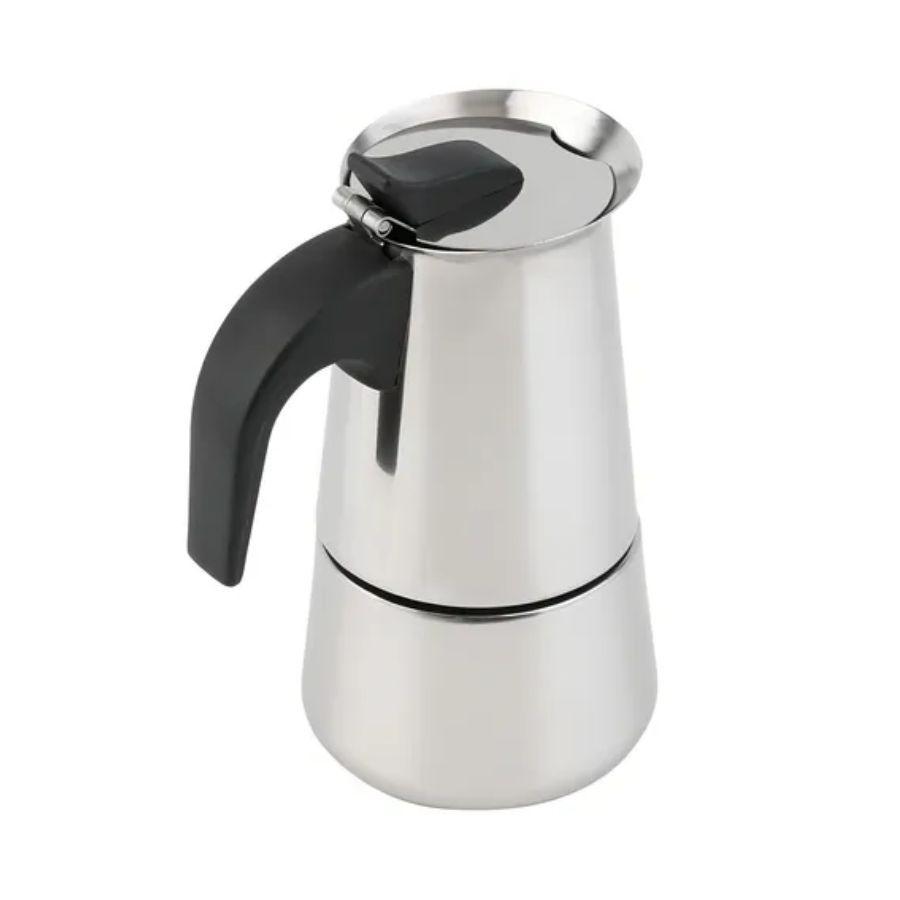 Cafetera Italiana Acero Inoxidable Capacidad 9 Tazas-4