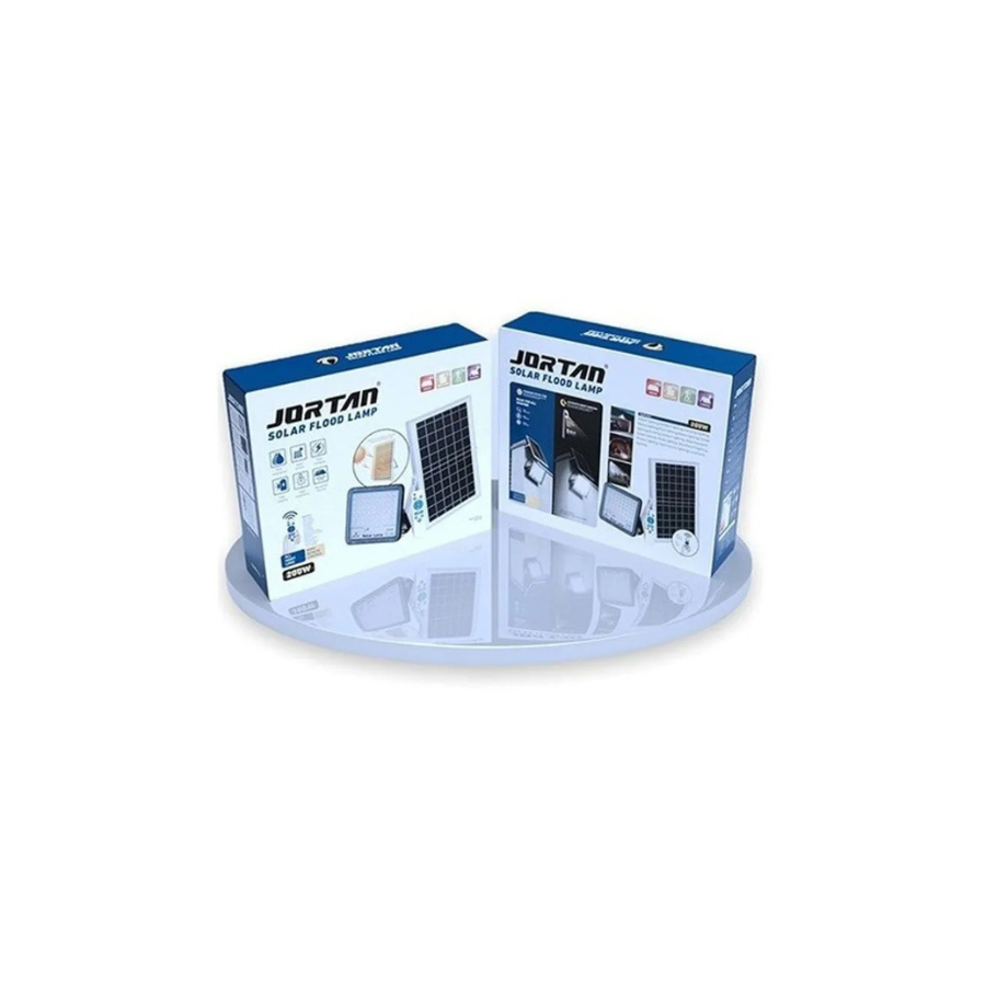 Foco Solar Led 200w Exterior Sensor con control remoto jortan-3