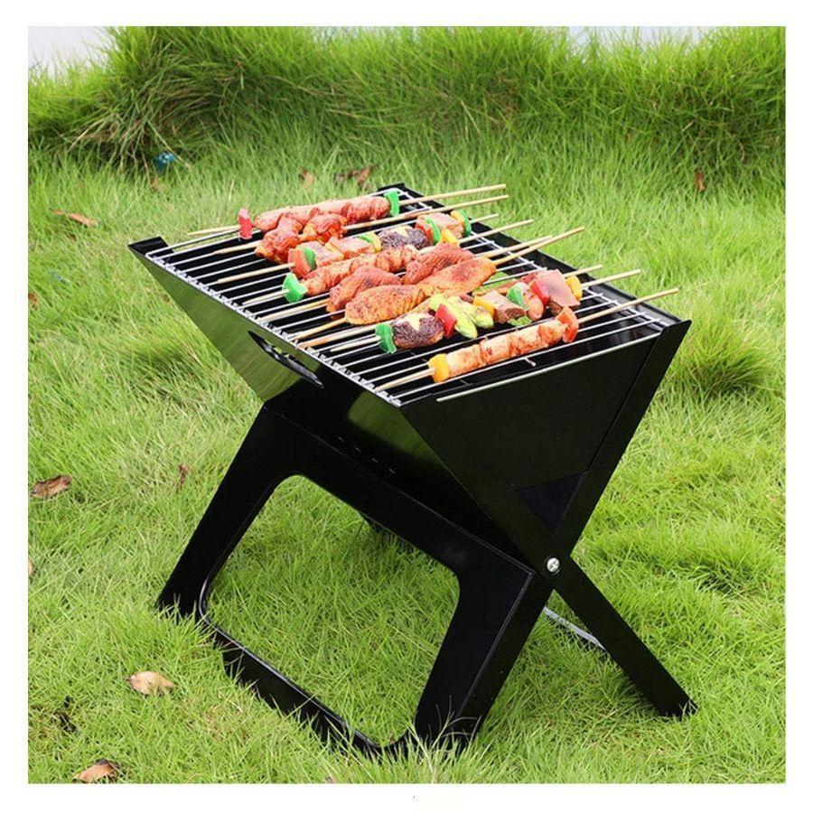 Parilla Portátil De Carbón Plegable Para Barbacoa-3