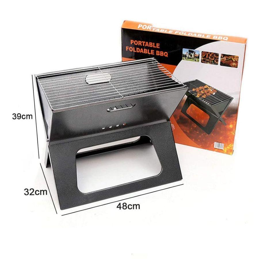 Parilla Portátil De Carbón Plegable Para Barbacoa-7